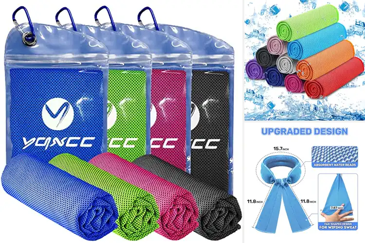 Detailed view of 10 Best Neck Scarf Towels for Instant Cool Comfort