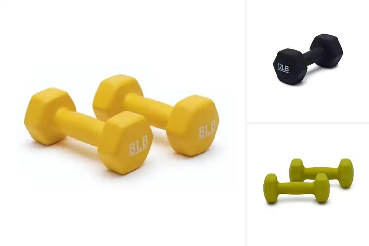 Detailed view of Best Neoprene Coated Dumbbells