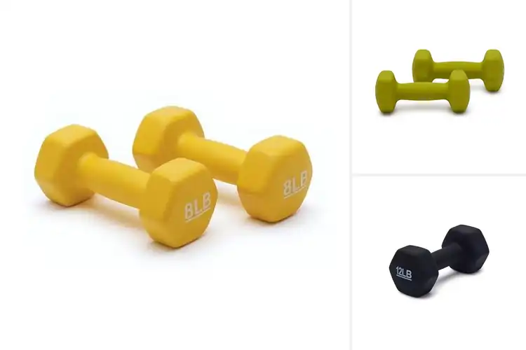 Detailed view of Best Neoprene Dumbbell Durability