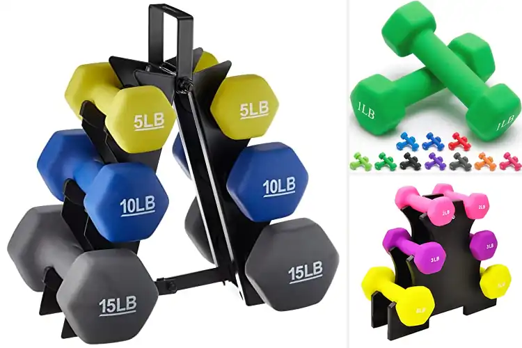 Detailed view of Best Neoprene Dumbbell Set Durability