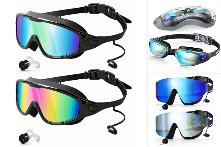 Detailed view of Best No Leaking Swim Goggles