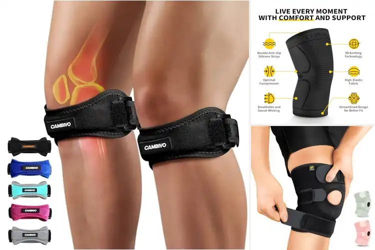 Detailed view of Best Non-Slip Knee Supports