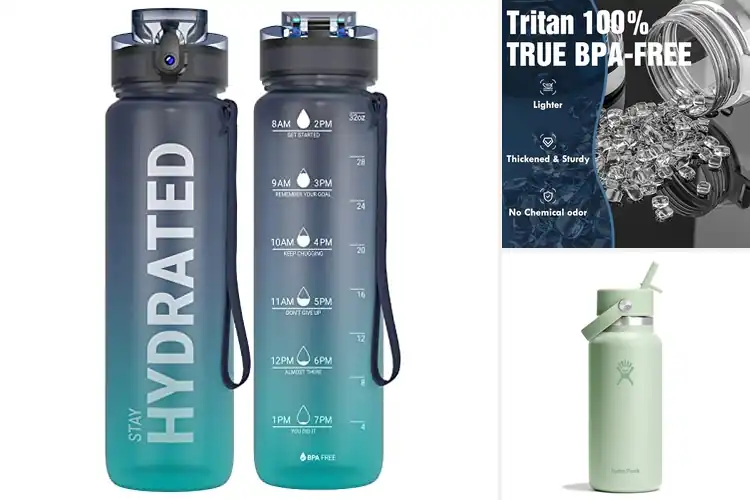 Detailed view of Best Non-Spill Water Bottles