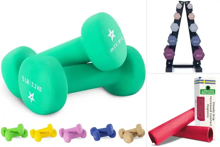 Detailed view of 10 Best Nonslip Grip Dumbbells for Safer Home Workouts