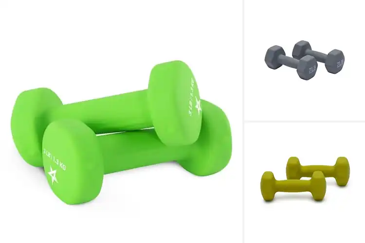 Detailed view of 10 Best Nonslip-Grip Neoprene Dumbbells for secure workouts