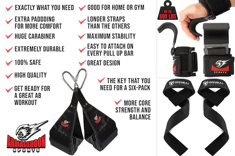 Detailed view of 10 Best Padded Gym Straps for Max Grip & Comfort