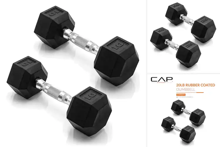 Detailed view of 10 Best Pair Dumbbells: Transform Your Home Workouts
