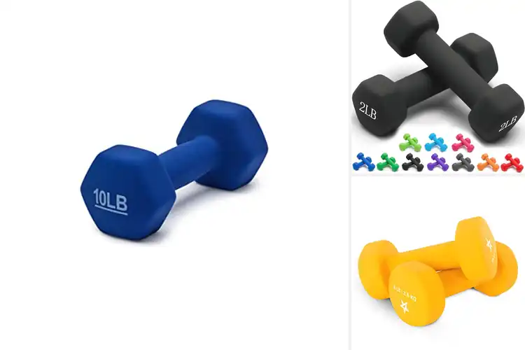 Detailed view of 10 Best Pair Neoprene Dumbbells: Secure Grip Wins