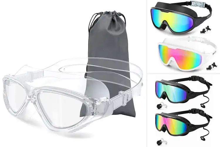 Detailed view of Best Panoramic View Swim Goggles