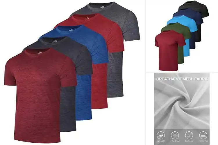 Detailed view of 10 Best Performance Gym Shirts to Keep You Cool & Dry