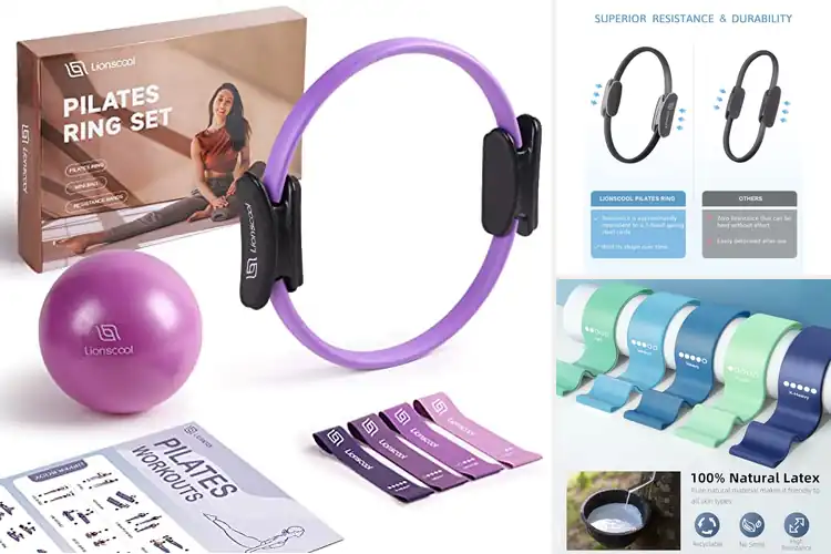 Detailed view of 10 Best Pilates Bands for Total Body Strength