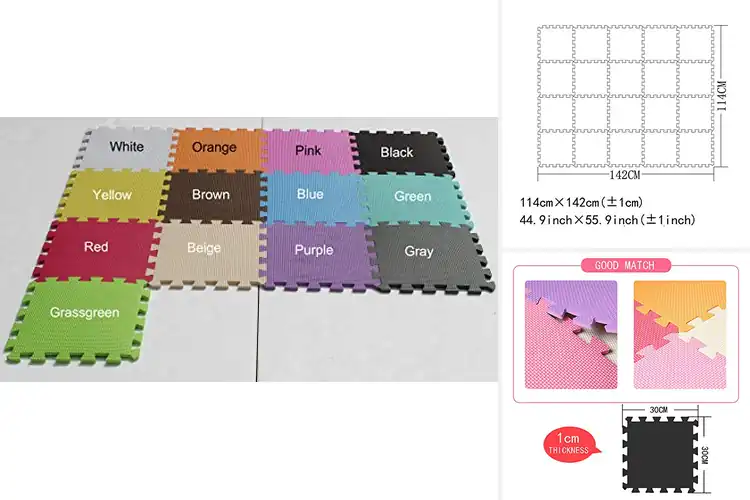 Detailed view of 10 Best Play Mats for Safe & Cozy Fun