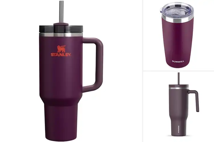 Detailed view of Best Plum Tumblers: Stylish & Durable for All-Day Hydration