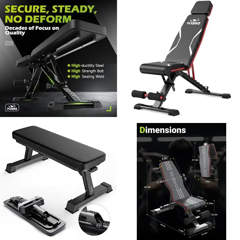 Top 10 Portable Fitness Benches for On-the-Go Workouts