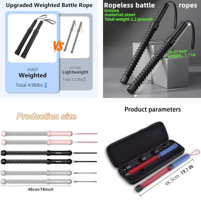 Discover the Top 10 Portable Workout Ropes for Fitness On-the-Go