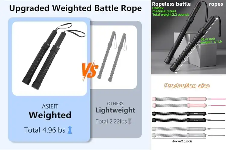 Detailed view of Discover the Top 10 Portable Workout Ropes for Fitness On-the-Go