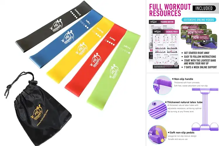 Detailed view of Best Postpartum Fitness Resistance Bands