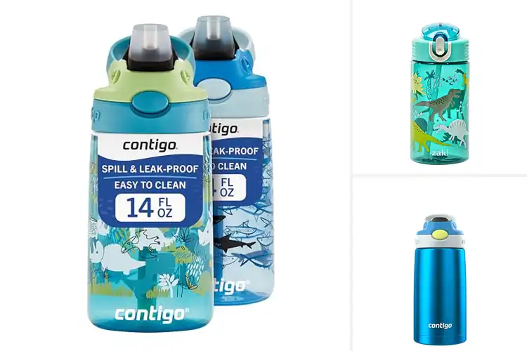 Detailed view of 10 Best Push Button Kids Water Bottles: Hydration Fun