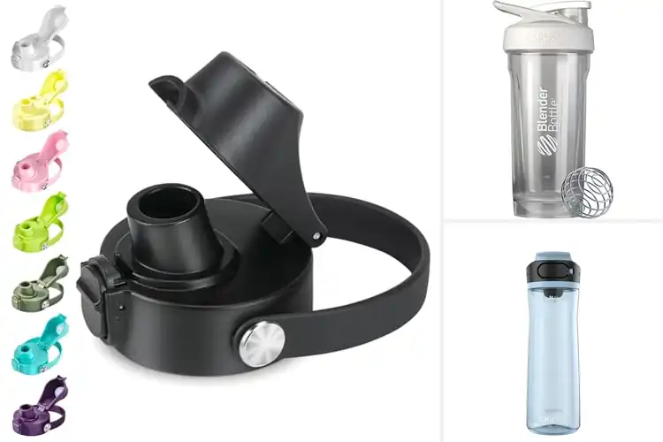 Detailed view of 10 Best Push Button Lock Lid Bottle for Effortless Hydration