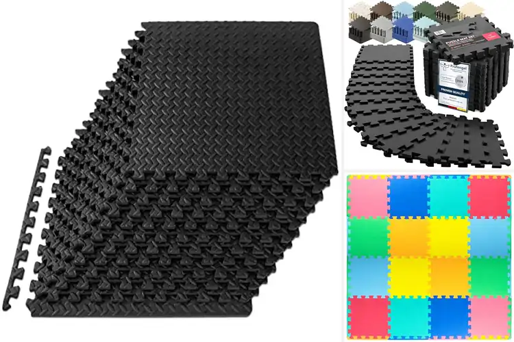 Detailed view of 10 Best Puzzle Piece Floor Mats for Ultimate Comfort & Safety