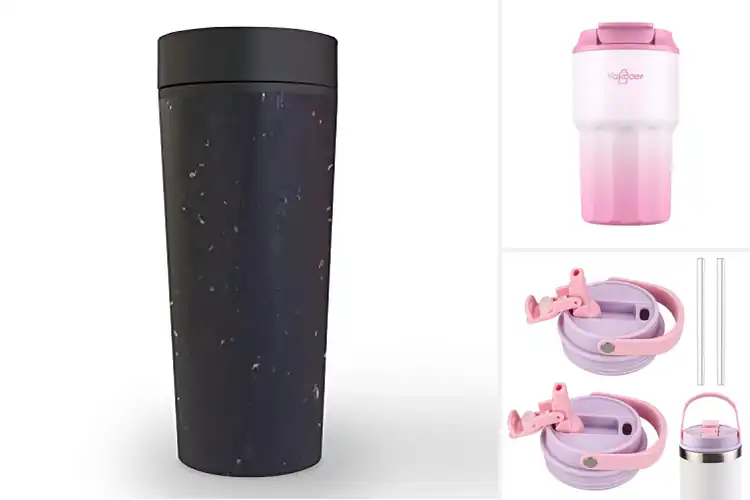 Detailed view of Best Recycled Material Lid Tumbler
