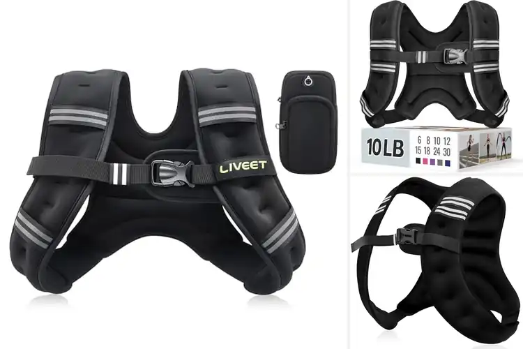 Detailed view of Best Reflective Strips Weighted Vests
