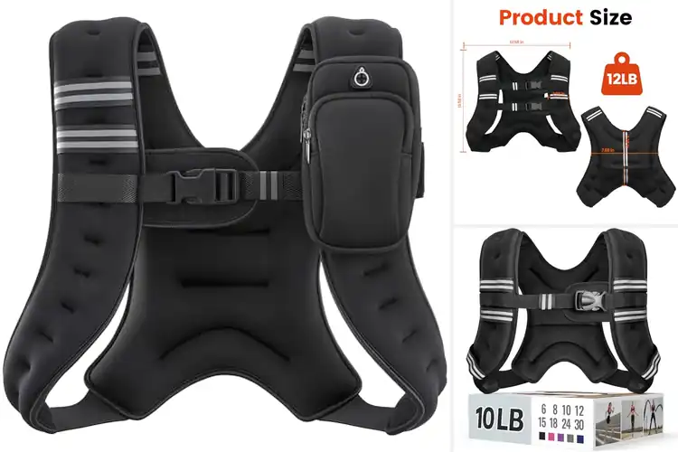 Detailed view of Best Reflective Weight Vest