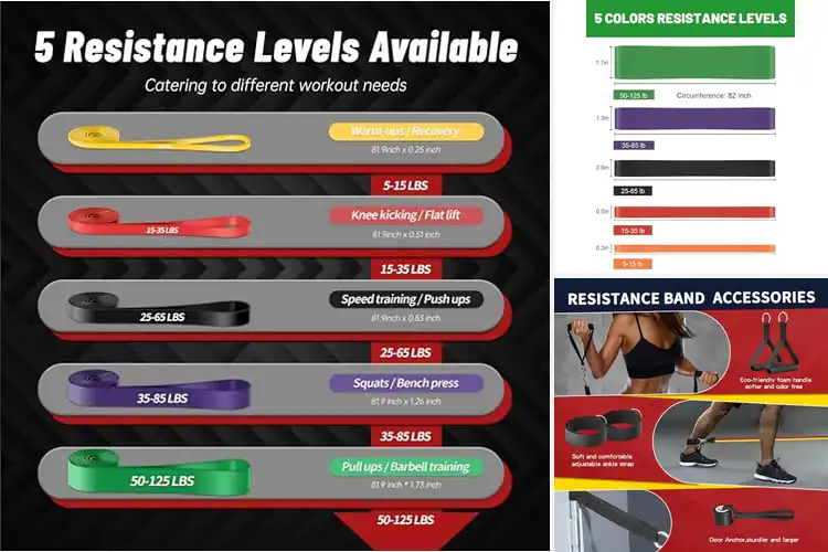Detailed view of Best Resistance Bands for All Fitness Levels
