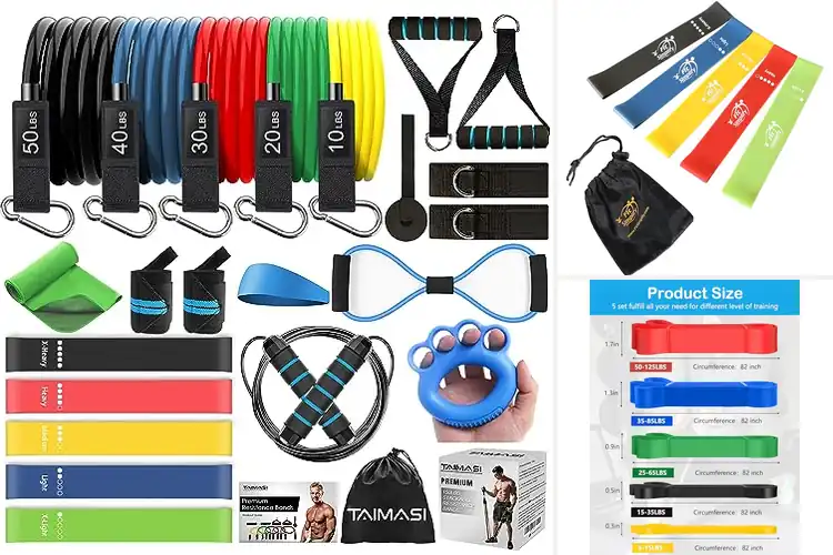 Detailed view of 10 Best Resistance Bands Sets for Effective Full-Body Workouts