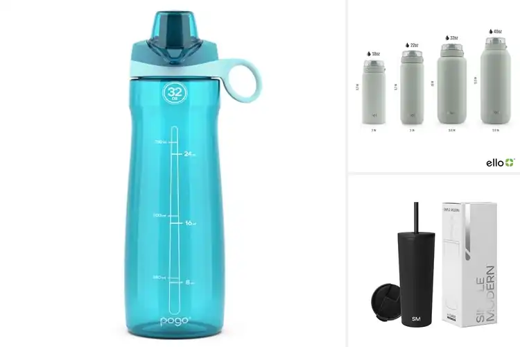 Detailed view of 10 Best Reusable Straw Bottles: Stay Hydrated