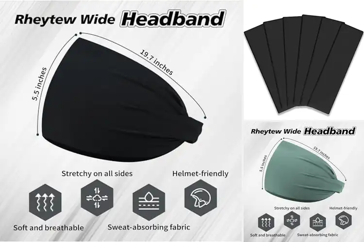 Detailed view of 10 Best Running Headbands to Stay Cool & Focused