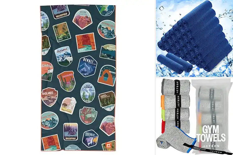 Detailed view of 10 Best Running Towels for Dry & Cool Workouts