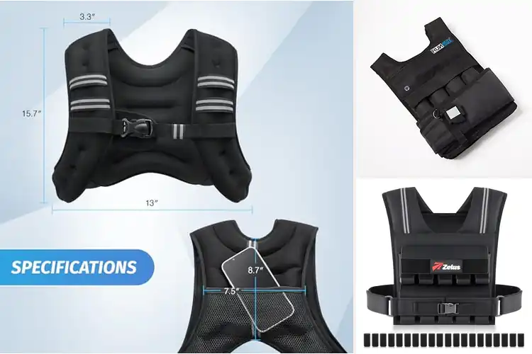 Detailed view of 10 Best Running Weighted Vests: Boost Runs & Burn More