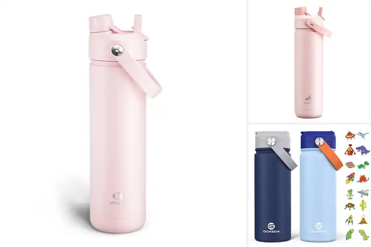 Detailed view of 10 Best School Bottles: Keep Drinks Cold & Spill-Free