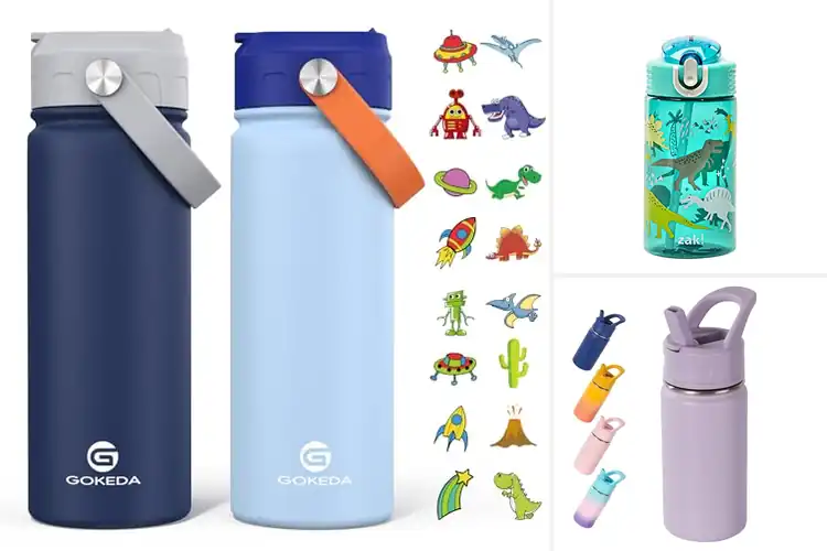 Detailed view of 10 Best School Water Bottles For Kids: Stay Hydrated