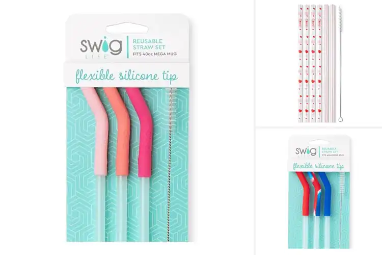 Detailed view of Best Sip Styles Straw Swig: Stylish, Eco-Friendly Drink Gear