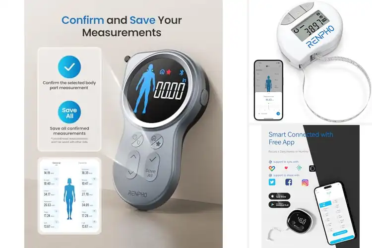 Detailed view of 10 Best Smart Body Measuring Tapes for Easy Progress
