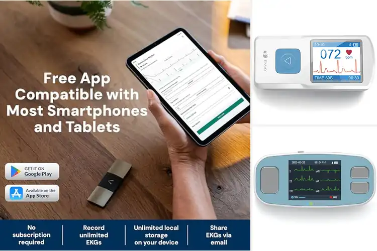 Detailed view of Best smartphone-compatible EKG monitors