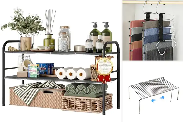 Detailed view of 10 Best Space-Saving Racks to Maximize Your Home
