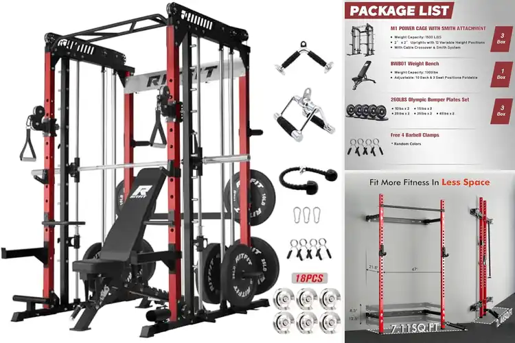 Detailed view of 10 Best Space-Saving Squat Racks for Small Home Gyms