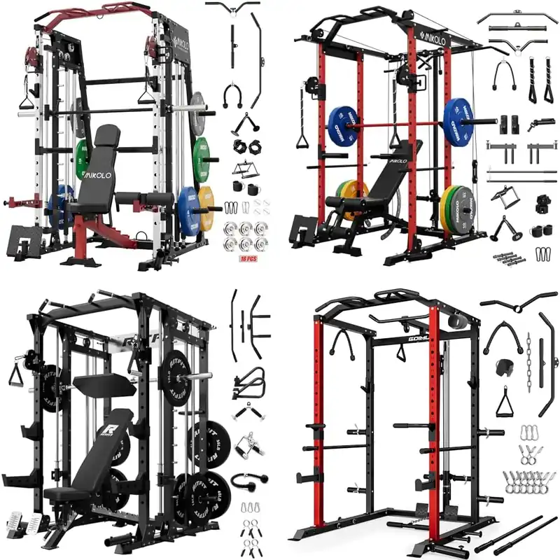 Top 10 Squat Racks with LAT Pull Down Feature