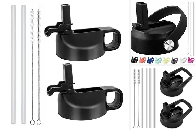 Detailed view of 10 Best Straw Lid Water Bottles: Effortless Hydration