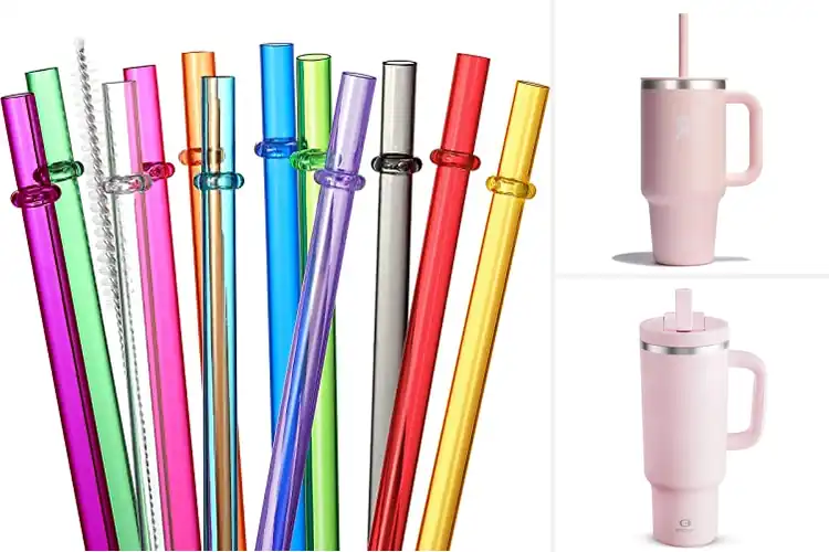 Detailed view of 10 Best Straw Tumblers: Stay Refreshed, Anywhere