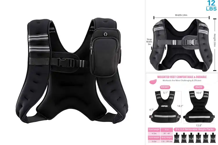 Detailed view of 10 Best Strength Training Vests: Level Up Now