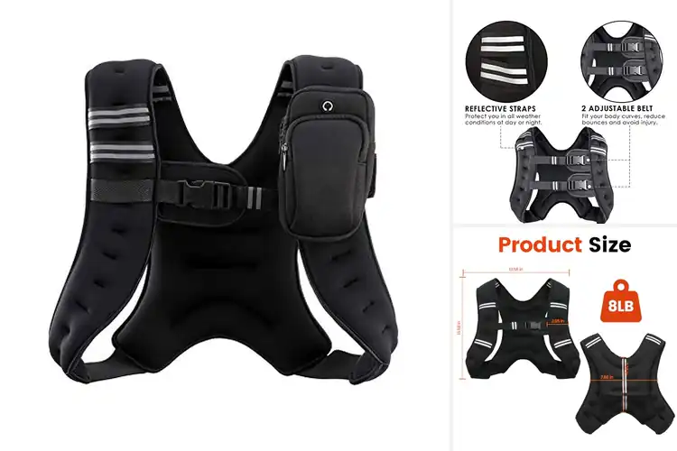 Detailed view of 10 Best Strength Vests for Explosive Power Gains