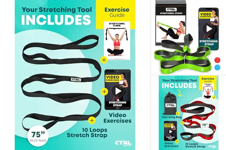 Detailed view of 10 Best Stretch Bands for Flexibility & Strength