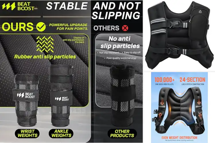 Detailed view of 10 Best Training Weighted Vests for Full-Body Workouts