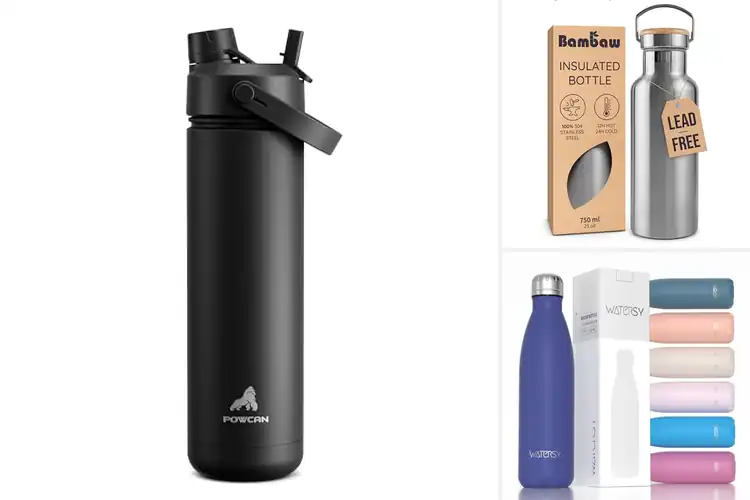 Detailed view of 10 Best Travel Stainless Steel Water Bottles: Leak-Proof Wins