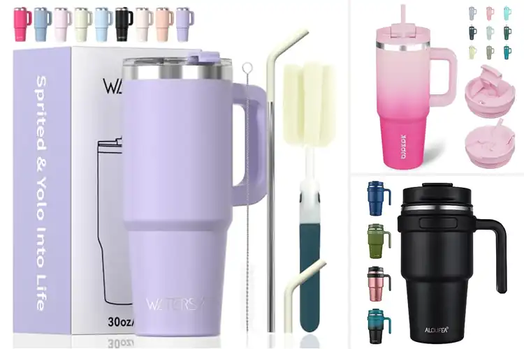 Detailed view of Best Travel Tumblers With Handles: Sip Easy On-the-Go