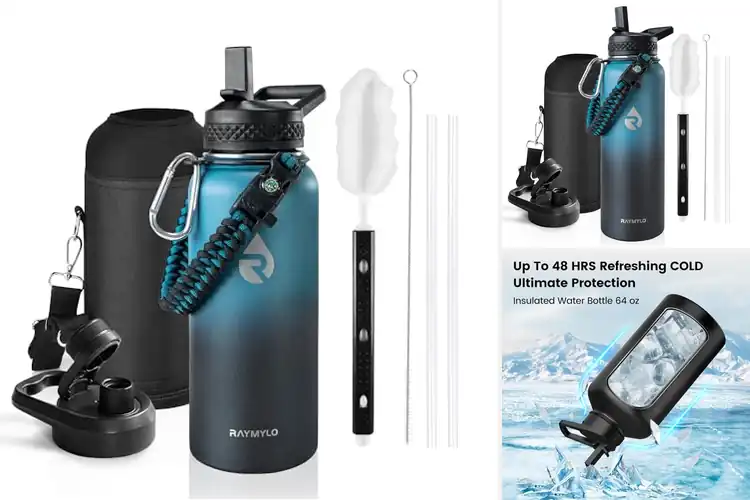 Detailed view of 10 Best Triple Wall Insulated Water Bottles for All-Day Hydration